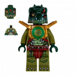 Фигурка Lego Crocodile Tribe Cragger Legends of Chima loc051 Б/У - Retromagaz