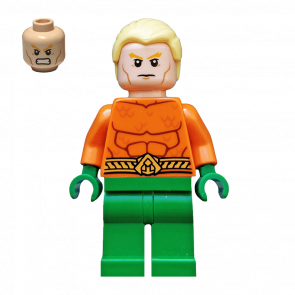 Фігурка Lego DC Aquaman Bright Light Yellow Short Hair Super Heroes sh0533 Б/У - Retromagaz