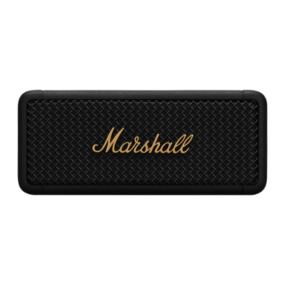 Портативная Колонка Marshall Emberton Black and Brass - Retromagaz