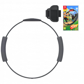 Контроллер Беспроводной Nintendo Switch Ring Fit Adventure Black Б/У - Retromagaz