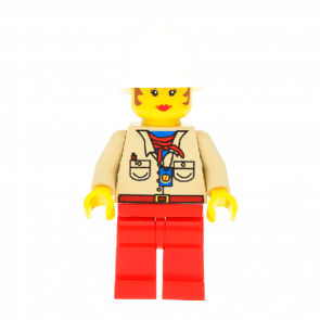 Фигурка Lego Adventurers Miss Gail Storm Pippin Reed Red Legs Adventure adv015 Б/У - Retromagaz