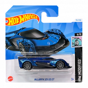 Машинка Базовая Hot Wheels McLaren Solus GT Modified 1:64 HTB68 Blue