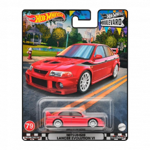 Машинка Premium Hot Wheels Mitsubishi Lancer Evolution VI Boulevard 1:64 GJT68/HKF26 Red