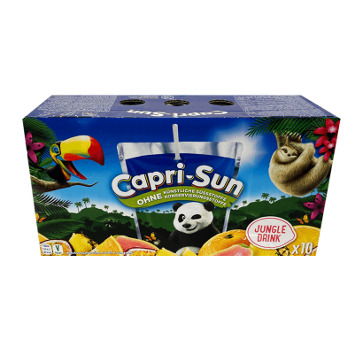 Набор Напиток Соковый Capri-Sun Jungle Drink 200ml 10шт - Retromagaz