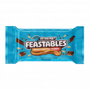 Батончик MrBeast Feastables Peanut Butter Crunch 35g - Retromagaz