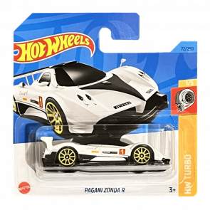 Машинка Базовая Hot Wheels Pagani Zonda R Turbo 1:64 HKJ36 White