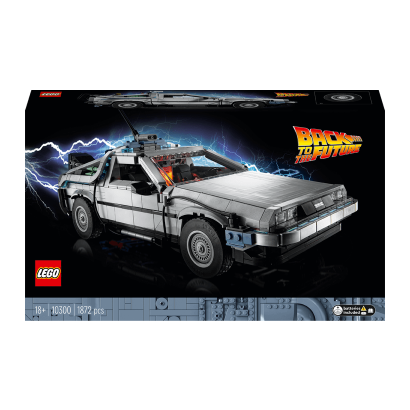 Конструктор Lego Back to the Future Time Machine Icons 10300 Новый - Retromagaz