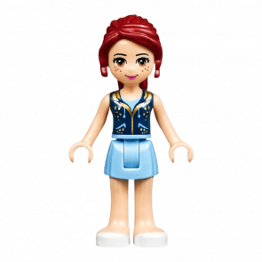 Фигурка Lego Girl Mia Bright Light Blue Skirt Friends frnd126 2 Б/У