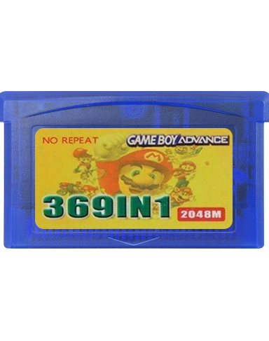 Сборник Игр RMC Game Boy Advance 369 In 1 Английская Версия Cartridge Новый - Retromagaz