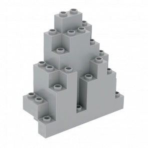 Скеля Lego Панель Triangular 3 x 8 x 7 6083 4161046 6052991 Light Bluish Grey Б/У - Retromagaz