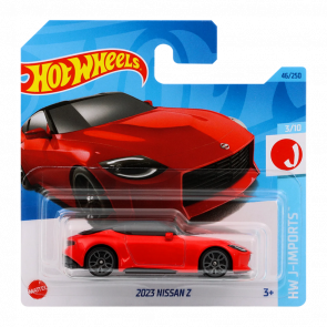 Машинка Базовая Hot Wheels 2023 Nissan Z J-Imports 1:64 HKK64 Red