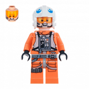 Фигурка Lego Повстанец Zin Evalon Pilot Star Wars sw0761 Б/У