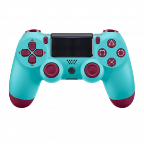 Геймпад Беспроводной RMC PlayStation 4 DoubleShock 4 Berry Blue Новый - Retromagaz