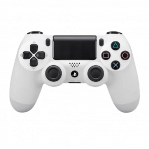 Геймпад Беспроводной Sony PlayStation 4 DualShock 4 Version 1 White Б/У - Retromagaz