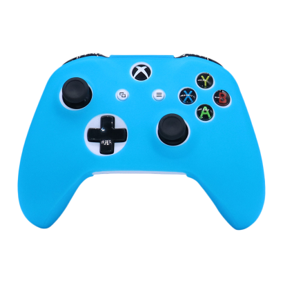 Чехол Силиконовый RMC Xbox One Glowing in Dark Neon Blue Новый - Retromagaz