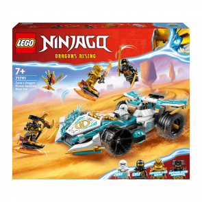 Конструктор Lego Zane's Dragon Power Spinjitzu Race Car Ninjago 71791 Новый