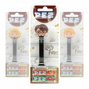 Конфеты Жевательные PEZ Harry Potter в Ассортименте 2 Pieces с Игрушкой 17g - Retromagaz