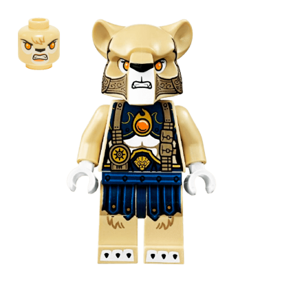 Фигурка Lego Lion Tribe Lioness Warrior Legends of Chima loc116 Б/У - Retromagaz