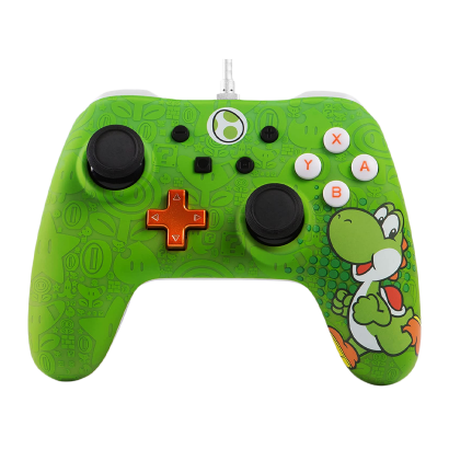 Геймпад Проводной PowerA Switch PC Wired Controller for Nintendo Switch - Yoshi Green 1.5m Б/У - Retromagaz