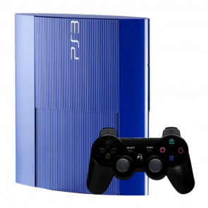 Консоль Sony PlayStation 3 Super Slim 500GB Azurite Blue Б/У