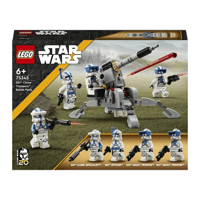 Конструктор Lego 501st Clone Troopers Battle Pack Star Wars 75345 Новый - Retromagaz