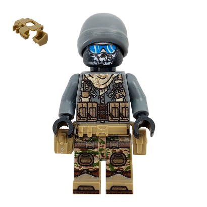 Фігурка RMC US Army Soldier Ghost Mask Blue Glasses All Time Army usa011 1 Новий - Retromagaz