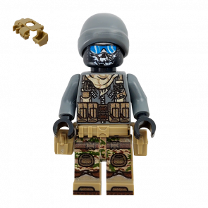 Фигурка RMC US Army Soldier Ghost Mask Blue Glasses All Time Army usa011 1 Новый - Retromagaz