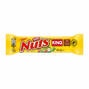 Батончик Nestle Nuts King Шоколадний 60g - Retromagaz