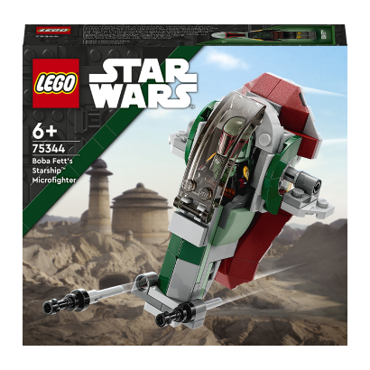 Конструктор Lego Boba Fett's Starship Microfighter Star Wars 75344 Новый - Retromagaz