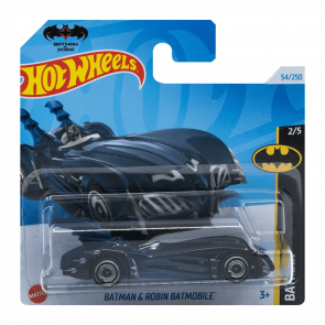 Машинка Базовая Hot Wheels Batman & Robin Batmobile Batman 1:64 HTD51 Blue - Retromagaz