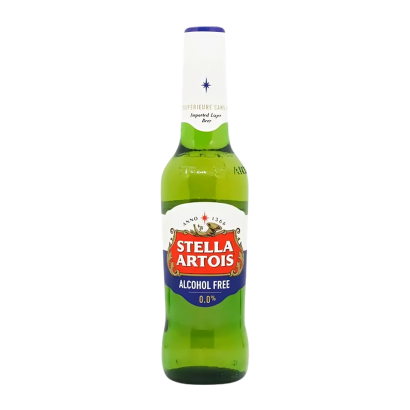 Пиво Безалкогольное Stella Artois Светлое Фильтрованное 0% Стекло 330ml - Retromagaz