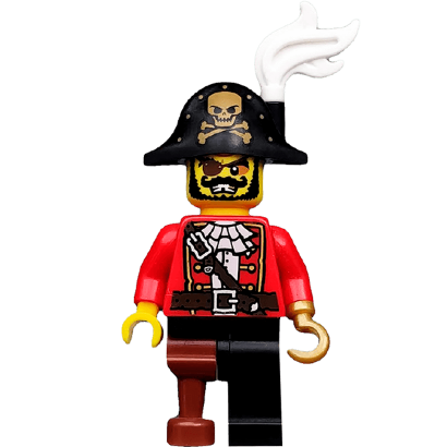 Фигурка Lego Series 8 Pirate Captain Collectible Minifigures col127 Б/У - Retromagaz