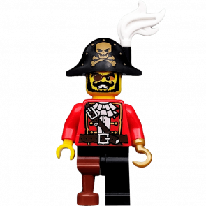 Фигурка Lego Series 8 Pirate Captain Collectible Minifigures col127 Б/У - Retromagaz