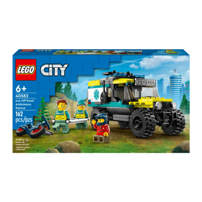 Конструктор Lego 4x4 Off-Road Ambulance Rescue City 40582 Новий - Retromagaz