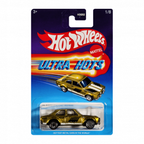 Тематическая Машинка Hot Wheels '70 Ford Escort RS1600 Ultra Hots 1:64 JBY60 Gold - Retromagaz