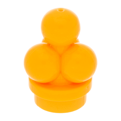 Еда Lego 2шт Ice Cream Scoops 6254 4286789 Bright Light Yellow Б/У - Retromagaz