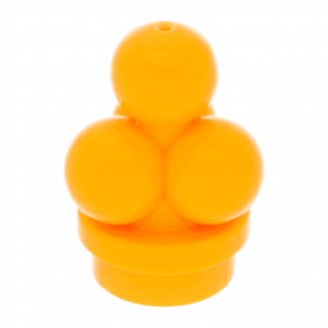 Еда Lego 2шт Ice Cream Scoops 6254 4286789 Bright Light Yellow Б/У - Retromagaz