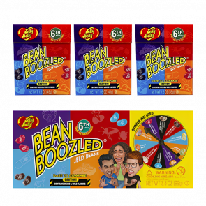 Набор Конфеты Jelly Beans Рулетка Bean Boozled 6th Edition 100g  + 3шт Конфеты Jelly Beans Bean Boozled 6th Edition 45g - Retromagaz