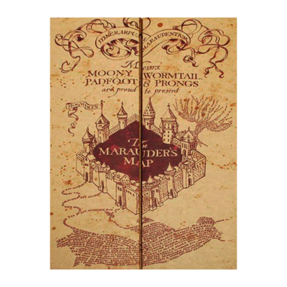 Мапа Kashalot The Marauders Map - Retromagaz