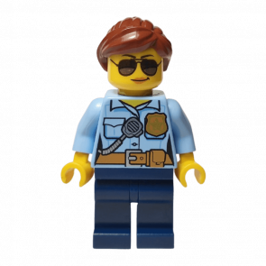 Фігурка Lego Police 973pb2663 Officer Female City cty0744 1 Б/У