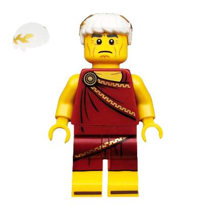 Фигурка Lego Series 9 Roman Emperor Caesar Collectible Minifigures col133 Б/У - Retromagaz