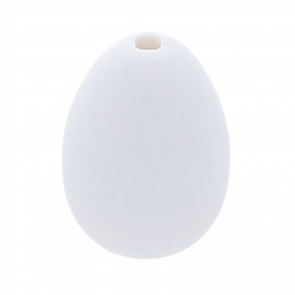 Еда Lego 4шт Egg with Hole on Top 24946 53677 6143595 White Б/У - Retromagaz