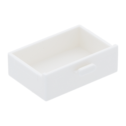 Ємність Lego 4шт Cupboard Drawer 2 x 3 4536 453601 4109736 4520636 White Б/У - Retromagaz