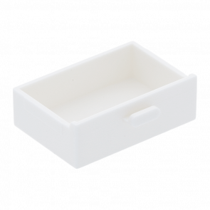 Ємність Lego 4шт Cupboard Drawer 2 x 3 4536 453601 4109736 4520636 White Б/У - Retromagaz