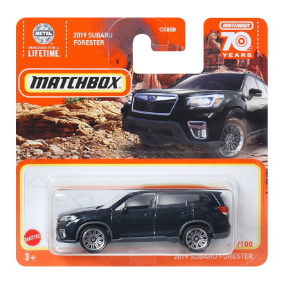 Машинка Велике Місто Matchbox 2019 Subaru Forester Off-Road 1:64 HLD19/HKX05 Black - Retromagaz