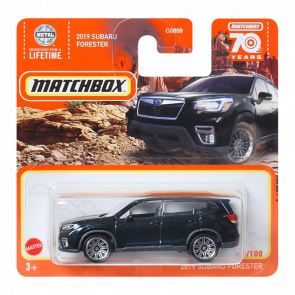 Машинка Велике Місто Matchbox 2019 Subaru Forester Off-Road 1:64 HLD19/HKX05 Black - Retromagaz