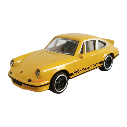 Машинка Premium Majorette 911 Carrera RS 2.7 Porsche 1:58 269E-2 Yellow - Retromagaz