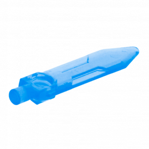 Оружие Lego Меч 4шт Blade with Bar 23860 6133840 Trans-Dark Blue Б/У - Retromagaz