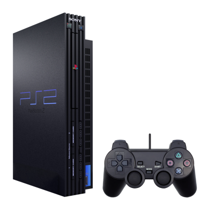 Консоль Sony PlayStation 2 Europe Black Б/У - Retromagaz