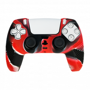 Чехол Силиконовый RMC PlayStation 5 Red Camo Новый